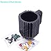 HATU Build-On Brick Mug (Black)