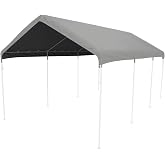 King Canopy Replacement Drawstring Cover 10-Feet by 20-Feet, fits 10-Feet 8-Inch by 20-Feet A-Frame, Silver