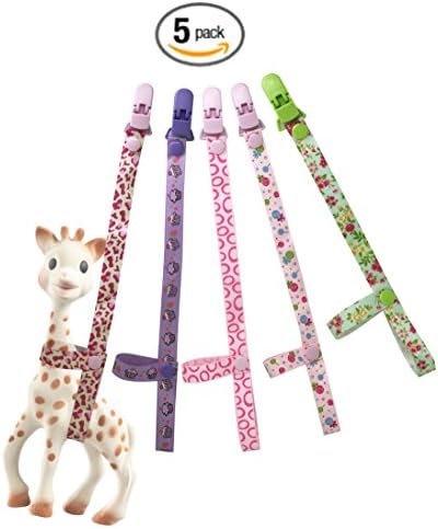 SmarToys Sophie The Giraffe Toy Harness Strap Saver Sitter Clip (Only 5 Harness)