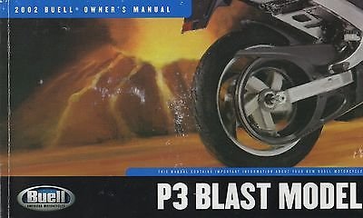 2002 Buell Motorcycle P3 Blast Owners Manual P N 99476 02y 743 Buell Amazon Com Books