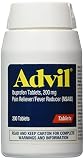 Advil Tablets-200ct 12 Pack