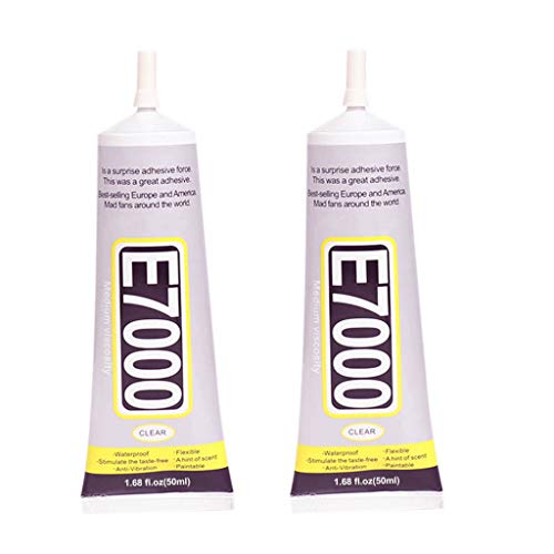 image for Binory 2pcs E7000 Multi-Purpose Needle Type Phone Screen Adhesive,Wate