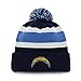 NFL San Diego Chargers Men's Breakaway Knit Cap, One Size, Light Navy