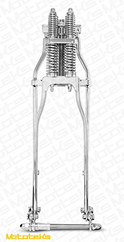 Mototeks Springer Front End Wishbone Style for Harley &amp; Custom Bikes (-2" under stock length)