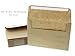 50 Pack A4 Invitation Envelopes, Square Flap Kraft Paper Party Invitation Envelopes, 4.2 x 6 .2