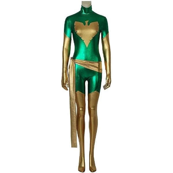 Amazon.com: Premium Marvel Jean Green Phoenix Womens Costume X-Small :  Clothing, Shoes & Jewelry