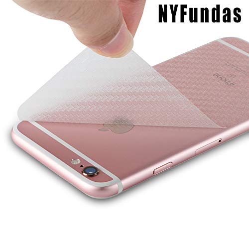 Panzerglas Schutzfolie Film,Back Carbon Fibre Film Screen Protector for 6 6S Plus 7 8 5 S 5S SE X 4S XS Max XR 10 Pelicula Ac