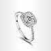Ularmo 2015 Womens Shinning Big Square Stone Finger Wedding Engagement Ring (6)