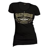 Harley-Davidson Women's Round Neck T-Shirt - After Gold | Ramstein AB