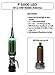 Sirio P5000 PL Green LED 10m & CB Mobile Antenna - Light Up when Transmit