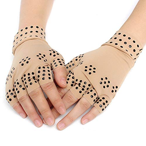 Yiwa Arthritis Therapy Gloves Relief Arthritis Pressure Pain Heal Joints Magnetic Gloves 1 Pair