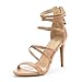 DREAM PAIRS Women's Show High Heel Dress Pump Sandals