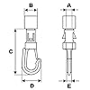 FMS-Bungee-Shock-Cord-Hook–Small-Closed-Plastic-Heavy-Duty-Cord-Ends-For-Assorted-Applications-For-Use-With-Resistance-Banks-Small-Bungees