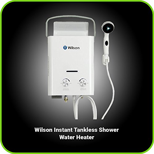 Buy Portable Tankless Water Heater & Outdoor Shower 6 Liter Capacity