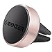 iBenzer Basic MagOn One Touch Smartphone Metal Air Vent Magic Car Mount Holder for All Smartphones iPhone 7 7S Plus iPhone 6 6S Plus Galaxy S7 S6 Edge OnePlus 3, Rose Pink