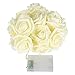 String Lights,Mulcolor 20 LED Battery Operated Rose Flower String Lights Fairy Lights for Valentine's,Wedding,Party,Indoor Decoration,Warm White