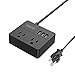 NTONPOWER Power Strip with USB Ports, 3 ft Indoor Small Extension Cord with Multiple outlets, Portable Desktop Charging Station, Cube Square Power Strip for Home Office, Travel, Dorm Room Essentials