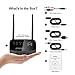 BTMAGIC Bluetooth 5.0 Transmitter Receiver 265FT Long Range 3 in 1 Bluetooth Audio Adapter aptX HD & aptX Low Latency, Optical RCA AUX 3.5mm for TV Home Stereo PC Headphone/Speaker, USB Rechargeable