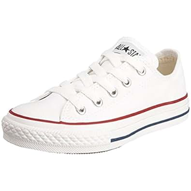 Amazon.com | Converse All Star Low Optical White Kids ...