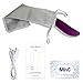 Waterproof Silicone Mini bullet Vibrator with 7 Strong Vibration Modes Adult Sex Toy for Women or Couples, Rechargeable Stimulator G-Spot Vibrator for women.