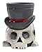 Halloween Forevermore Undertaker Ceramic Wax Warmer | Flameless & Easy to Clean | Handcrafted Horror-Style Character Aromatherapy Candle Warmers
