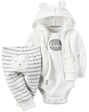 Carter's Baby Boys' 3 Piece Terry Cardigan Set (Baby)