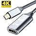 Capshi 4K Mini DisplayPort to HDMI Adapter, Thunderbolt to HDMI Adapter [Smart,Aluminum Shell] Mini DisplayPort to HDMI for MacBook air/Pro,Surface Pro/Dock/Book, Monitor, HDTV,Projector, More