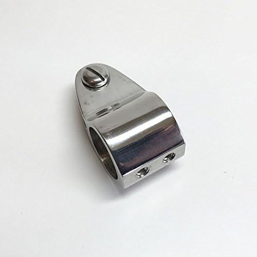 D&D Threads Plus King Marine 1 Piece Bimini Top Heavy Duty Jaw Slide Boat Marine Hardware - Fits 7/8 Inch Tube 316 Stainless Steel with Set Screws