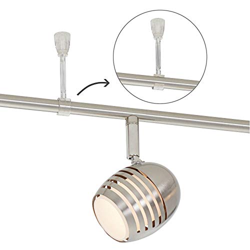 Pro Track Zephyr 6-Light Satin Nickel LED Track Kit Fixture - Pro Track