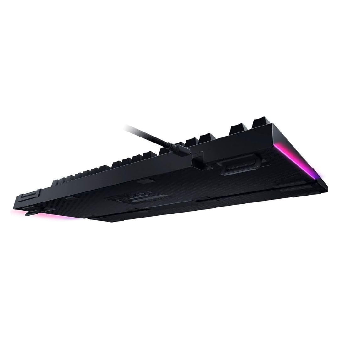 Razer RZ03-04690200 BlackWidow V4 Full Size Wired Mechanical Green Switch Gaming Keyboard with Chroma RGB