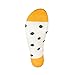SHUAISHUAIKAI Womens Combed Cotton Socks Casual Ankle Socks Dots Crew socks (6 Pack in Giftbox)