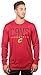 Ultra Game NBA Official Men’s Super Soft Game Day Long Sleeve T-Shirt - Unisex, Cleveland Cavaliers, Team Color, Large
