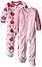 Gerber Baby and Little Girls' 2 Pack Blanket Sleepers