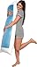 Cooling - Extra Firm Full Shredded Memory Foam Body Pillow w/Cooling Gel, Support and Comfort for Stomach and Side Sleepers by Mindful Design