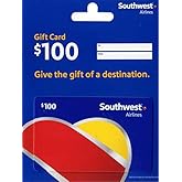 Southwest Airlines Gift Card $100