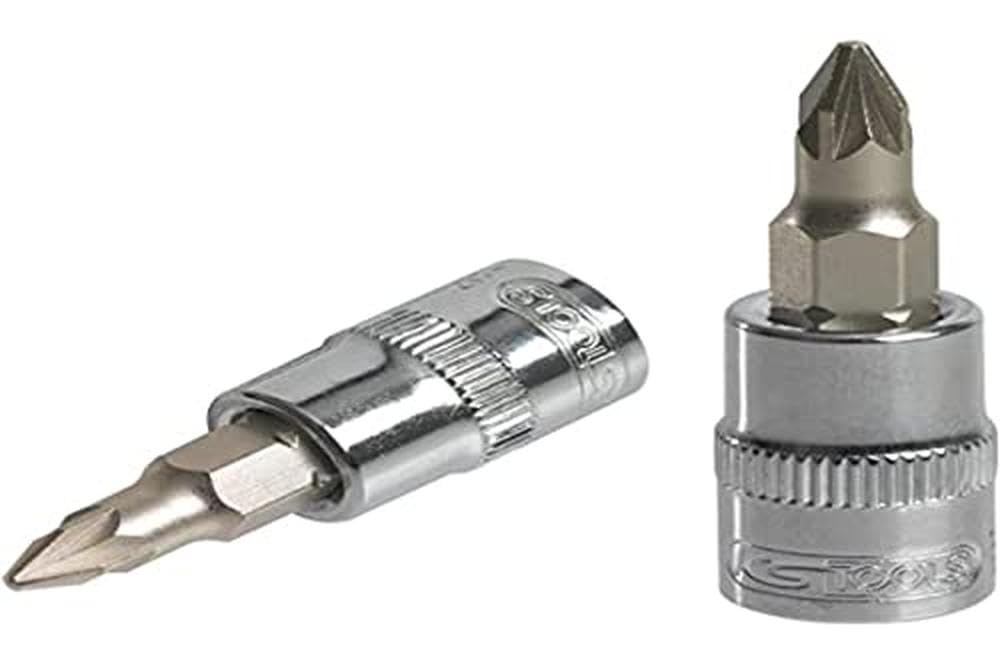 KS Tools 922.1478 Ultimate Pozidriv Screwdriver, 1/4-Inch 37 mm PZ2