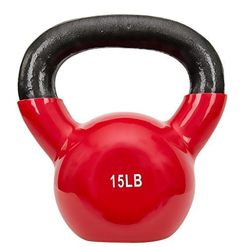 15-Pound Vinyl Coated Kettlebell - Image 14