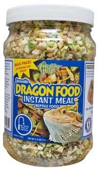 San Francisco Bay Brand SSF71965 Bulk Healthy Herp Dragon Food Juvenile Instant Meal, 3.9-Ounce