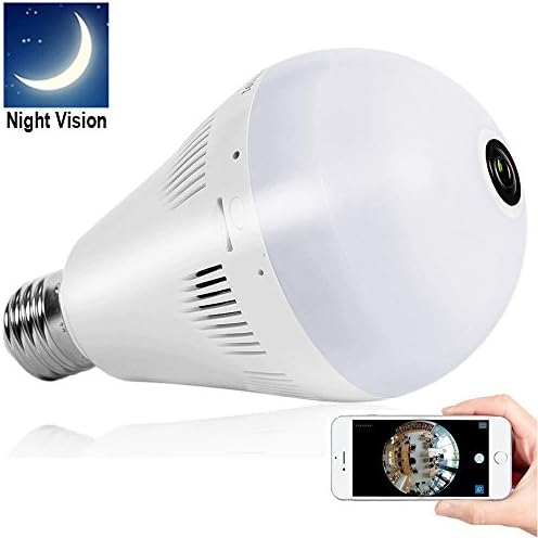 Bellcam Light Bulb Security Camera, Wifi IP Wireless Home Surveillance System,Pet Baby Monitor … (2)