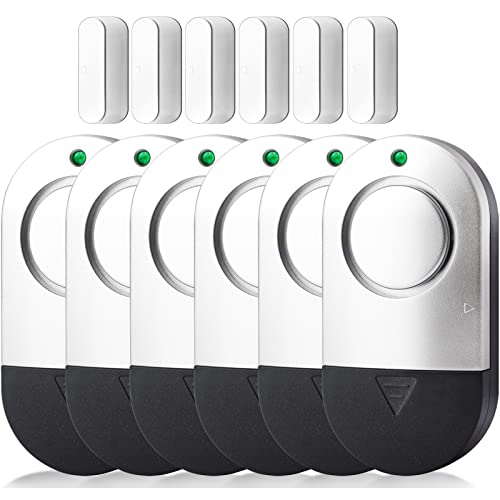 Window Door Alarm, Toeeson 120DB Pool Alarm for Doors, Triggered