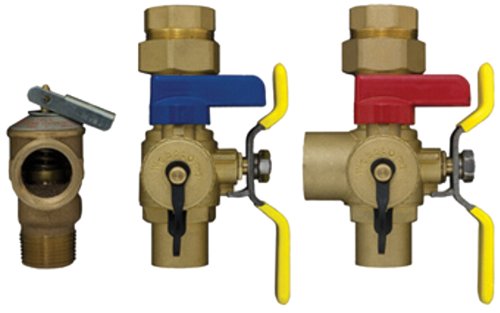 Click Here to See More Images Webstone 54443WPR Isolator E2 Lead Free Tankless Water Heater Service Valve Kit, 3/4-Inch Sweat
