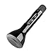 VERKB Rainbow Mic, Wireless Microphone Karaoke(3rd Generation), 3-in-1 Bluetooth Karaoke Machine KTV for Apple iPhone Android Smartphone and Pc(Jet Black)