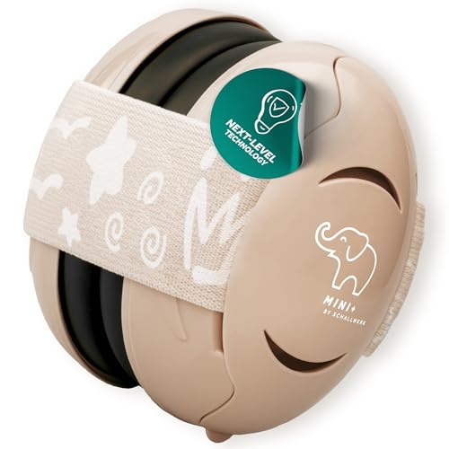 Casque Anti-Bruit Bébé Schallwerk Mini+ - Protection Auditive SNR - Arceau Réglable Et Confortable - Engagement Écologique