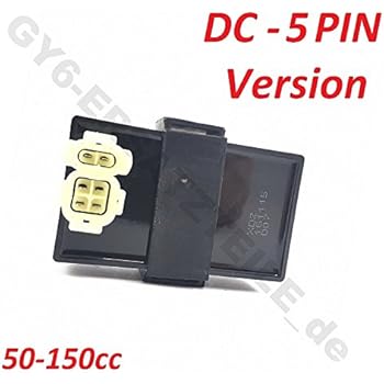 Amazon.com: HIGH PERFORMANCE DC-CDI 5 PIN NO REV LIMIT ... sunl ignition wiring diagram 