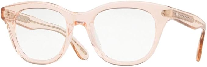 oliver peoples pink glasses
