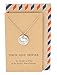 quan jewelry Gifts for Teachers in Spanish Apple Jewelry Enseña Ama Inspira Engraving on Pendant, Latin Engraved Necklace and Greeting Card (Silver Tone)