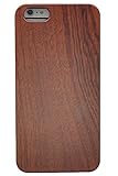 XIKEZAN iPhone 6/6S 4.7inch Wooden case Genuine Handmade Natural Wood Backplate Hard PC Hybrid Snap Protective Case and Slim back cover