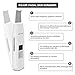 RICANK Facial Skin Scrubber Blackhead Remover Pores Cleanser Cutin Comedones Removal Skin Peeling Pimple Extractor Blemish Exfoliation Skin Exfoliator White