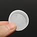 Jeteven Jewelry Pendant Making Mold Silicone Casting Mould with Hanging Hole Handmade DIY Craft Tool Round