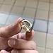 iTungsten 6mm 8mm Gold/Rose Gold Tungsten Rings for Men Women Wedding Bands Stepped Domed Polished Shiny Comfort Fit